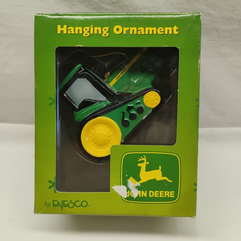 NIB John Deere "8400T" Christmas Ornament Farm Country Wedding Decor ENESCO